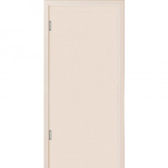 Маятниковая дверь пластиковая гладкая Kapelli Classic кремовый RAL 9001
